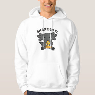 Snaxolotl Axolotl Pizza Lovers Sweet Animals Hoodie