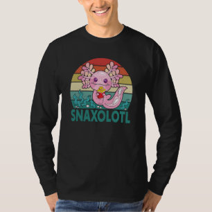 Snaxolotl Cute Axolotl French Fries Food Animal T-Shirt