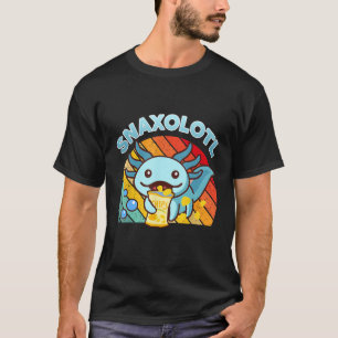 Snaxolotl Cute Axolotl-Shirt I Axolotl Questions F T-Shirt