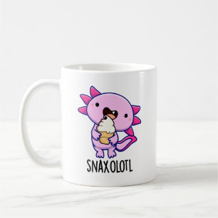 Snaxolotl Funny Axolotl Pun  Coffee Mug