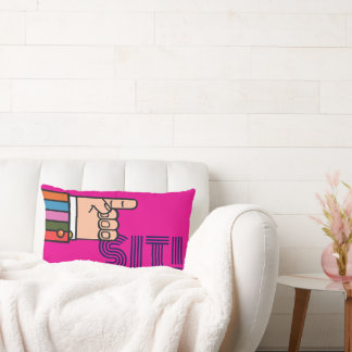 Snazzy Pointing Finger Lumbar Cushion