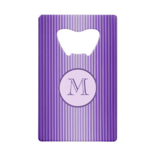 Snazzy Sophisticates Purple Custom Monogram