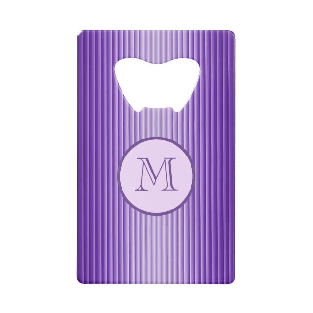 Snazzy Sophisticates Purple Custom Monogram (Front)