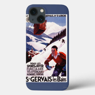 SNCF Railway Cable Car Promo Poster iPhone 13 Case