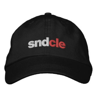 SND Cle hat, black Embroidered Hat