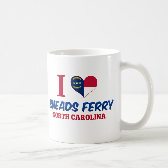 Sneads Ferry, North Carolina Coffee Mug (Right)