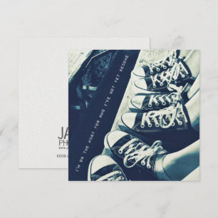 SNEAKER BLUES 5.25 x 5.25 card