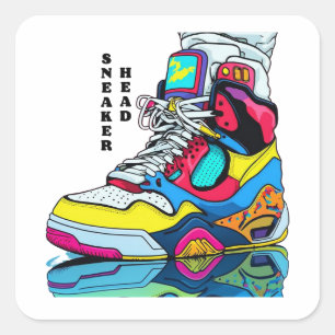 Sneaker Head sticker