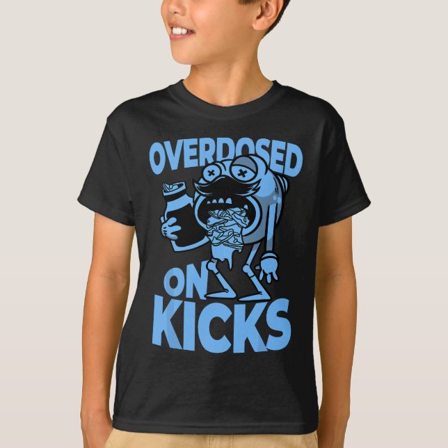 Sneakerhead Inspired Shoe Overdose Related Shoe Sh T-Shirt (Front)