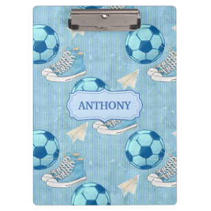 Sneakers and  Football Back to School Clipboard