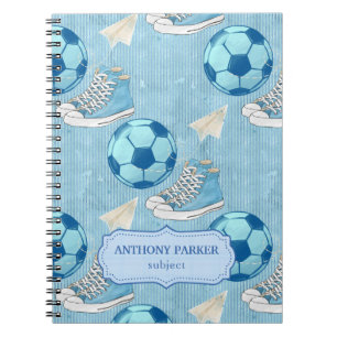 Sneakers and Football Back to School Notebook