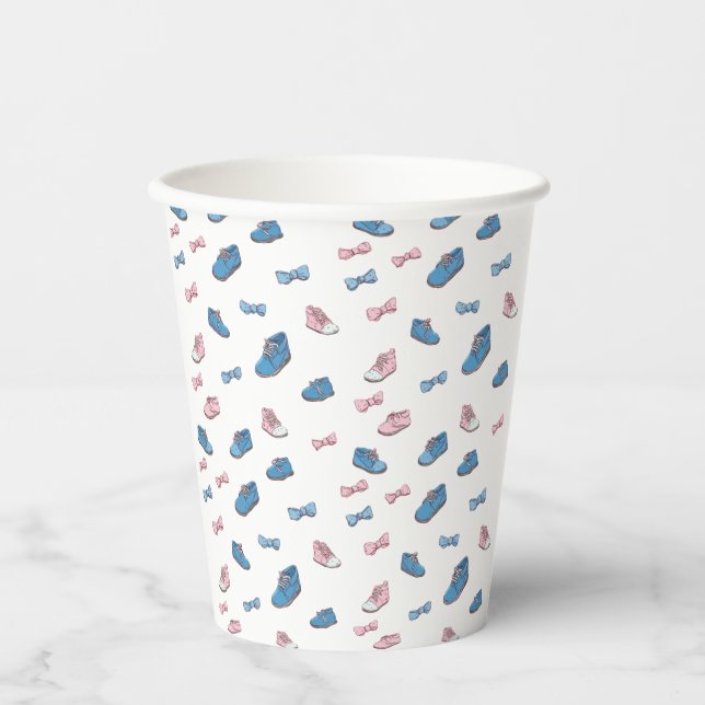 Sneakers & Bows Paper Cup (Front)