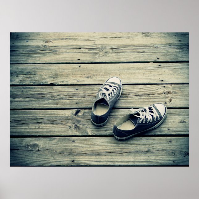 SNEAKERS ON A PIER POSTER (Front)