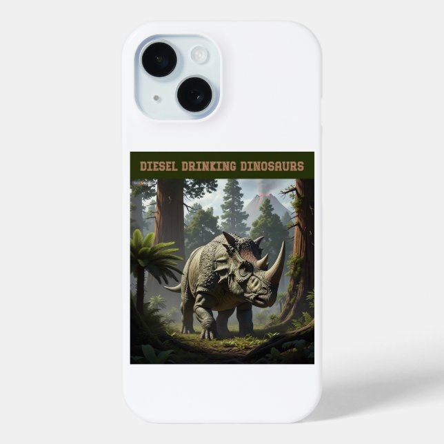 Sneaking triceratops Case-Mate iPhone case (Back)