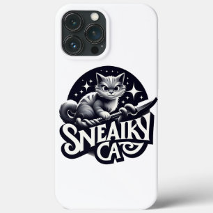 Sneaky cat iPhone 13 pro max case