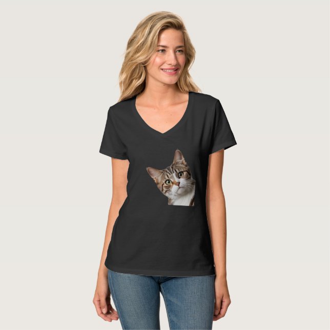 Sneaky Cat T-Shirt (Front Full)