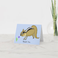 Sneaky Chipmunk Thank You