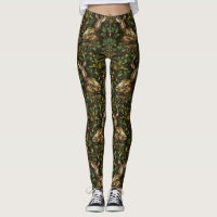 Sneaky Peeking Hare Leggings – Cute