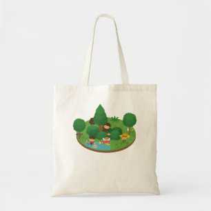 Sneaky Sasquatch Floating Picnic Classic T Shirt Tote Bag