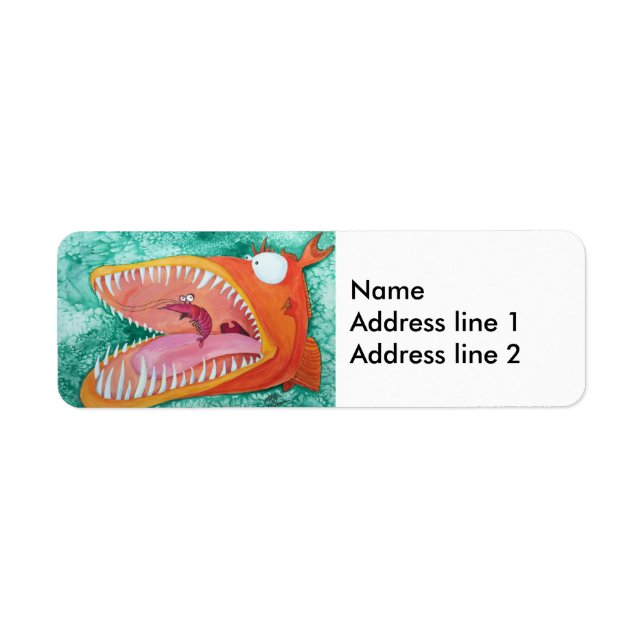 "Sneezer" Fish With Attitude (Front)