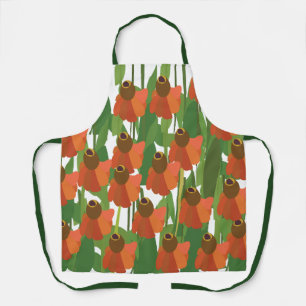 Sneezeweed Wildflower Floral Apron