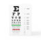 Snellen Eye Chart Card