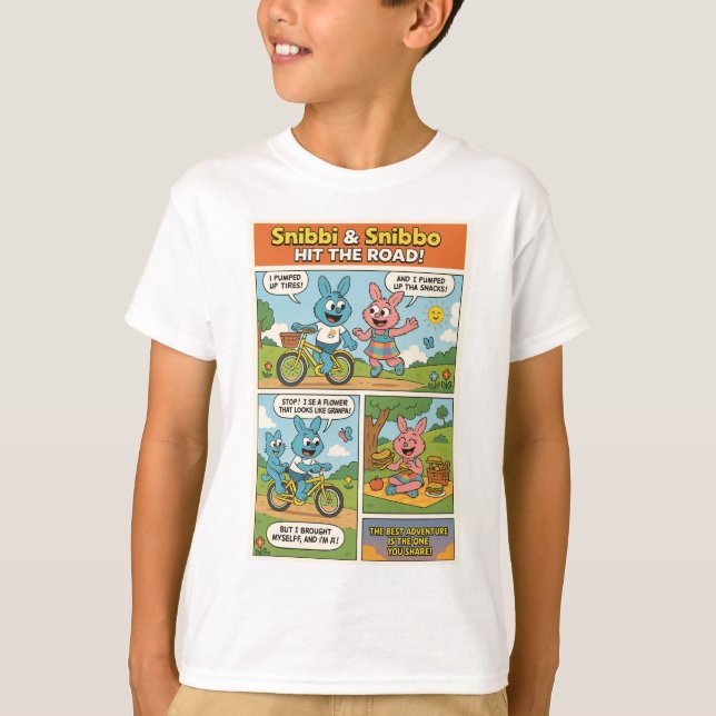 Snibbi & Snibbo Cartoon Shirt (Front)
