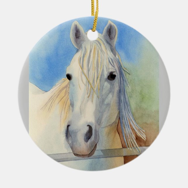 Snicker Doodle Ceramic Tree Decoration (Front)