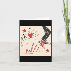 Snicker Music Colourful Expressive Digital Art Ill Card