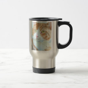 Snickers the Cat Travel Mug