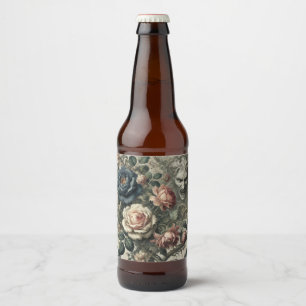 Snide Remarks – Gothic Floral Grotesque Beer Bottle Label