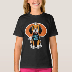 Sniff Happens – Funny Dog Cartoon T-Shirt
