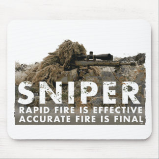 Sniper - Accurate Fire is Final Mouse Pad