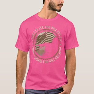 Sniper Military Sharpshooter Usa You Will Not Be T-Shirt
