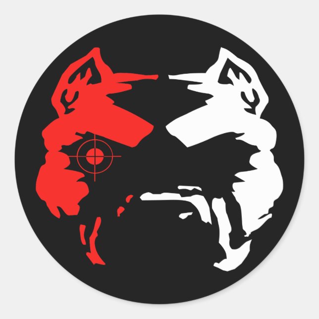 Sniper pitbull sticker (Front)