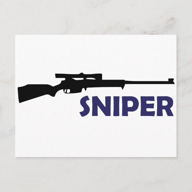**SNIPER** POSTCARD (Front)