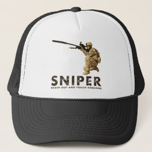 Sniper - Reach Out Trucker Hat