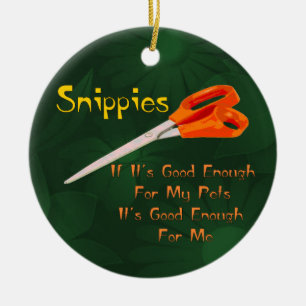 Snippies Ceramic Tree Decoration