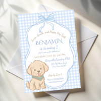 Snips, Snails, and Puppy Dog Tails vintage party