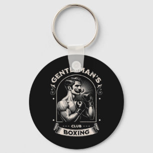 #snirt Gentleman's Boxing Club Retro With Box Boxe Key Ring