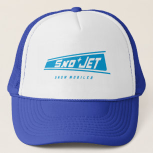 Sno Jet vintage snowmobiles Trucker Hat