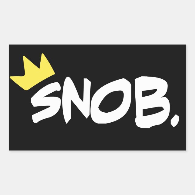 Snob Stickers (Front)