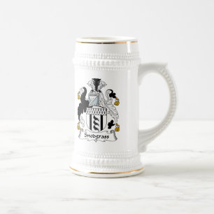 Snodgrass Family Crest Beer Stein