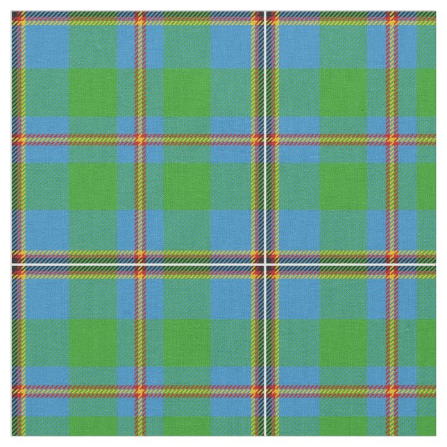 Snodgrass Tartan Print Fabric (Close Up)