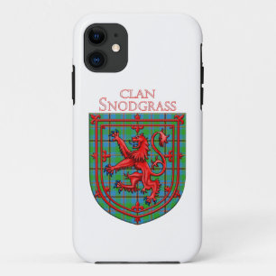Snodgrass Tartan Scottish Plaid Lion Rampant Case-Mate iPhone Case