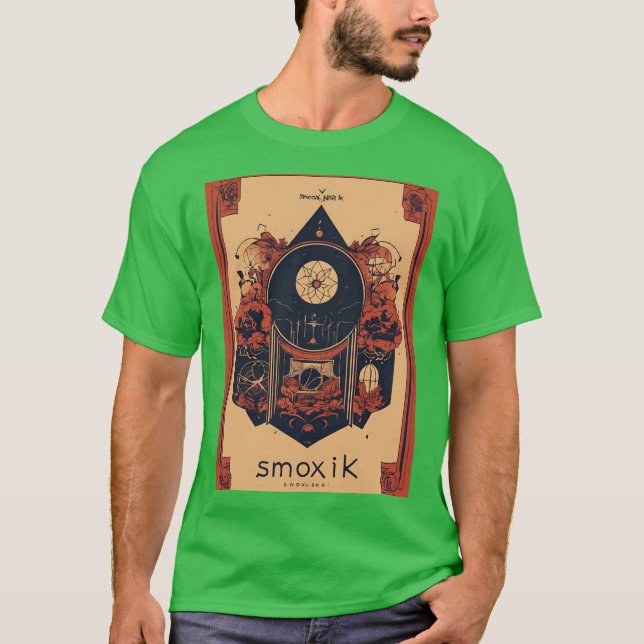 SNOKXINK Avant Garde Art Tattoo Studio Basic Dark  T-Shirt (Front)