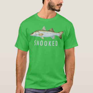 Snook Fishing Saltwater Inshore Common Snook Fish  T-Shirt