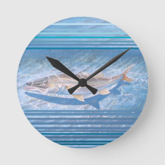 Snook Round Clock