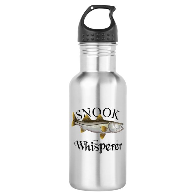 Snook Whisperer Light 532 Ml Water Bottle (Front)