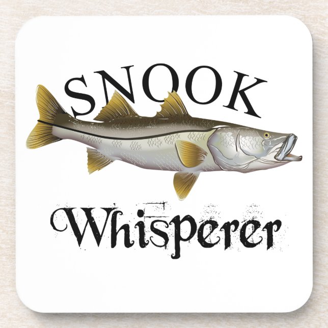 Snook Whisperer Light Coaster (Front)